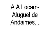 Logo A A Locam-Aluguel de Andaimes E Máquinas