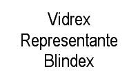 Logo Vidrex Representante Blindex em Vila Progresso