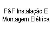 Logo F&F Instalação E Montagem Elétrica em Residencial Jardim Redentor