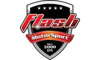 Logo Flash Áudio Design em Setor Marista