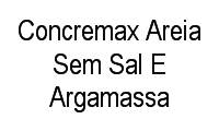 Logo Concremax Areia Sem Sal E Argamassa