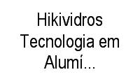 Logo Hikividros Tecnologia em Alumínio E Vidros Temperado