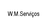 Logo W.M.Serviços em São Bernardo