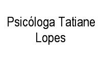 Logo Psicóloga Tatiane Lopes em Bangu