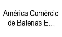 Logo América Comércio de Baterias E Acessrios