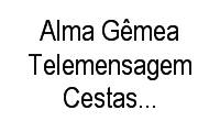 Logo Alma Gêmea Telemensagem Cestas E Flores em Edgar Pereira