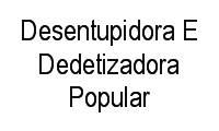 Logo Desentupidora E Dedetizadora Popular