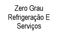 Logo Zero Grau Refrigeração E Serviços em Pero Vaz
