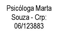 Logo Psicóloga Marta Souza - Crp: 06/123883 em Vila Romana