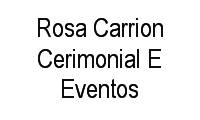 Logo Rosa Carrion Cerimonial E Eventos em Baú