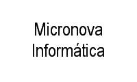 Logo Micronova Informática em Jardim Sabará