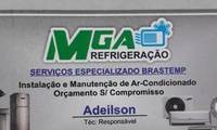 Logo MGA REFRIGERAÇÃO  SERVIÇOS ESPECIALIZADOS  em Brasília Teimosa