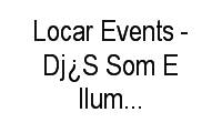 Logo Locar Events - Dj¿S Som E Iluminações para Eventos