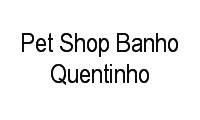 Logo de Pet Shop Banho Quentinho