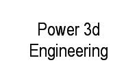Logo Power 3d Engineering em Botafogo