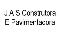 Logo J A S Construtora E Pavimentadora em Luzia
