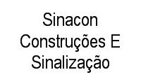 Logo Sinacon Construções E Sinalização em Vila Siqueira (Zona Norte)