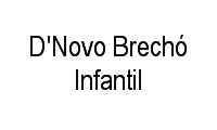 Logo D'Novo Brechó Infantil em Asa Norte