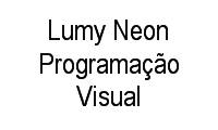 Logo Lumy Neon Programação Visual em Ramos