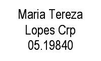Logo Maria Tereza Lopes Crp 05.19840 em Centro