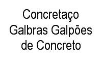 Logo Concretaço Galbras Galpões de Concreto em Setor Habitacional Fercal (Sobradinho)
