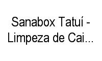 Logo Sanabox Tatuí - Limpeza de Caixas D'Água.