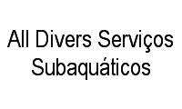Logo All Divers Serviços Subaquáticos em Jardim Botânico