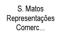 Logo S. Matos Representações Comerciais