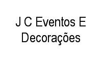Logo J C Eventos E Decorações
