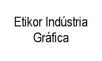 Logo Etikor Indústria Gráfica em Sagrada Família