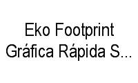Logo Eko Footprint Gráfica Rápida Sustentável