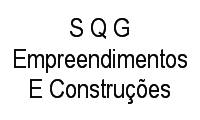 Logo S Q G Empreendimentos E Construções em Continental