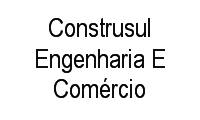 Logo Construsul Engenharia E Comércio em Vila Santa Cecília