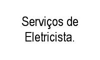 Logo Serviços de Eletricista. em Pilares