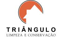 Logo Triângulo Limpeza e Conservação em Compensa