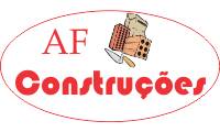 Logo A F Construções em Mustardinha