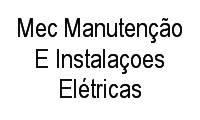 Logo Mec Manutenção E Instalaçoes Elétricas em Parque Residencial Cocaia