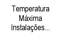 Logo Temperatura Máxima Instalações E Manutenções