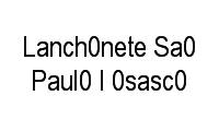 Logo Lanch0nete Sa0 Paul0 I 0sasc0 em Centro