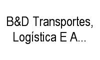 Logo B&D Transportes, Logística E Armazenamento em Jardim Presidente Dutra