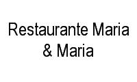 Logo Restaurante Maria & Maria em Barra da Lagoa