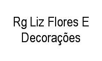 Logo Rg Liz Flores E Decorações em Maria Ortiz