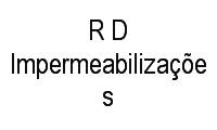 Logo R D Impermeabilizações em Parque Guajará (Icoaraci)