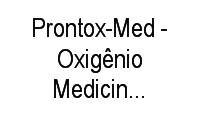 Logo Prontox-Med - Oxigênio Medicinal em Casa