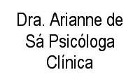 Logo Dra. Arianne de Sá Psicóloga Clínica em Centro
