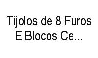 Logo Tijolos de 8 Furos E Blocos Cerâmicos em Olinda em Amparo