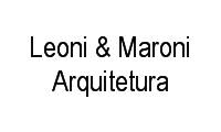 Logo Leoni & Maroni Arquitetura em Centro