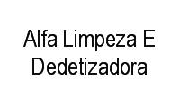 Logo Alfa Limpeza E Dedetizadora em Setor Sul (Gama)