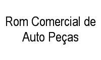 Logo Rom Comercial de Auto Peças em Barra Funda