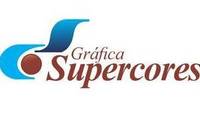 Logo Gráfica Supercores em Marco